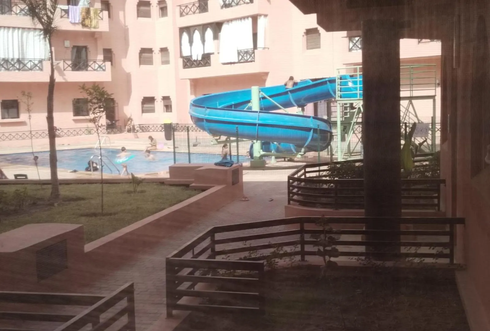 Daire Appartement Cosy A Marrakech Avec Des Espaces Verts Et 5 Piscines Marakeş